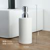 Botella Dispensadora de Gel Antibacterial de Cerámica Dispensador de Jabón Blanco y Negro Hotel Loción Champú Gel de Ducha Botella de Prensa 300ml Almacenamiento