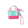 Bolso de Hombro Cruzado para Viajes Diarios de Gran Capacidad, Diseño con Estampado de Letras, Bolso de Lona Artístico Casual para Mujer