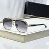 Dts436 Kudru Moda Estilo Japonés Metal Pesado Cuadrados Hip-Hop Gafas de Sol Vacaciones Frescas Unisex
