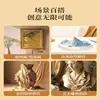 Textura de Vendaje de Yeso 3D Pintura Acrílica Material Hecho a Mano DIY Pintura Arena de Cuarzo Estudio de Arte Tela para Modelos