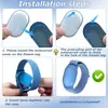 Adequado para Capa Protetora do Xiaomi Tag, Pulseira de Relógio de Nylon, Localizador Anti-Perda Xiao Mi, Pulseira de Pulso à Prova d'Água para Crianças