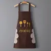 Delantales Personalizados para One Piece, Cocina del Hogar, de Aspecto Elegante, Overoles Impermeables y a Prueba de Aceite, Ropa de Trabajo, Delantales Resistentes a las Manchas para las Tareas del Hogar