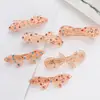 Accesorios para el cabello pasador nuevo Punto de Cristal pasador de Diamante clip de resorte joyería clip para coleta femenina suministro de puesto lote mixto