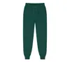 Calça de moletom jogger unissex para comércio exterior transfronteiriço com estampa digital, cintura elástica esportiva casual, calça esportiva versátil de cor sólida