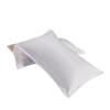 Funda de almohada para hotel de lino, algodón puro, juego de cuatro piezas para casa de huéspedes de cinco estrellas, sábana blanca con núcleo especial, algodón de fibra larga 58*88