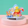 Creativo para niños 3D tridimensional modelo de rompecabezas de casita pequeña estudiantes DIY papel hecho a mano juguetes de rompecabezas para 3-6 años regalos