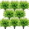 Hierba Persa de Simulación Verde Transfronteriza 7 Horquillas 21 Hojas 7 Cabezas de Hierba Persa Artificial Helecho de Boston Planta Verde Pared Decorativa de Césped