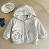 Sudadera con Capucha de Dibujos Animados para Bebé 2026 Primavera Nuevo Estilo Versátil Manga Larga para Niños Bebés, Camisa con Cremallera para Niños, Categoría a