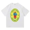 Camiseta Gráfica Bad Bunny Harajuku Masculina e Feminina Designer Harajuku Roupa Unissex Algodão Puro Gola Redonda Manga Regular Manga Curta