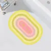 Alfombra de Barro Diatómico para Piso Alfombrilla de Baño Absorbente para Pies Felpudo de Entrada Patrón Personalizable Lavable
