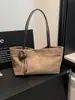 Bolso casual de gran capacidad transfronterizo para mujer, nuevo bolso de hombro vintage esmerilado 2026, bolso tote versátil de nicho para el día a día