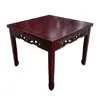 Mesa Cuadrada Amplia y Alta Estilo Chino Ocho Inmortales para el Hogar de Madera Maciza, Juego de Mesa Cuadrada Grande Estilo Antiguo Dinastías Ming y Qing