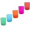 Tazas Pequeñas de Vidrio Sencillas para Velas Exportación Portavelas DIY Tazas Decorativas de Aromaterapia Recipientes para Velas Decoración del Hogar