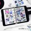 Infeel.Me Serie Daydream Set de Cinta de PET con Purpurina de Seis Tiras Largas Cinta para Diario Estilo ins