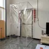 Aislamiento Térmico a Prueba de Polvo para Interiores Tienda Pequeña Aire Acondicionado Calentador Invernadero para E-sports Refugio Simple contra el Viento