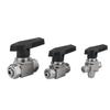 Válvula de Bola de Acero Inoxidable 304 de Giro Rápido Válvula de Bola de Giro Rápido para Tubo de PU Conector Rápido para Tubo de Aire Válvula de Bola Tipo T Tdpc