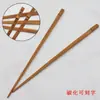 Palillos de Bambú Palillos para Hot Pot Palillos Artesanales Palillos Creativos Gancho de Pesca Palillos para Fideos Arte de Bambú Bambú Ecológico
