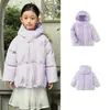 Chamarra de plumón para niños Balabala Estilo Chino Nuevo Invierno para Niños y Niñas Abrigo Rojo Festivo con Capucha