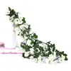 Cipó de Rosa Artificial de Sessenta e Nove Cabeças para Decoração de Casamento, Tubo de Ar Condicionado, Adereços de Decoração de Teto de Varanda Venda por Atacado