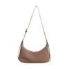 Bolso sencillo de alta gama estilo coreano para mujer 2024 nuevo estilo elegante para todo uso para ir al trabajo bandolera con textura bolso baguette de axila