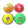 Disco de Competición de Atletismo, Equipamiento Deportivo para Exámenes de Educación Física, Disco Sólido de Madera, Disco de Nylon, Estándar de Examen de Educación Física