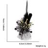 Pinzas para el Cabello Fiesta de Año Nuevo 2027 Decoraciones de Navidad y Nochevieja Accesorios para el Cabello Pinzas de Pato Negras y Doradas Pinzas de Malla Feliz Año Nuevo