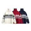 Suéter Casual Holgado de Punto Estilo Coreano para Hombres y Mujeres, Ropa Exterior o Interior, Chaqueta de Manga Larga con Cuello Redondo para Otoño e Invierno
