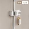 Procesamiento Personalizado OEM Clip para Trapeador Soporte para Escoba de Baño Baño Estante de Almacenamiento para Trapeador Gancho