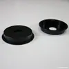 Accesorios de plástico ABS al por mayor, blancos y negros, que incluyen ranuras para tarjetas de teléfono, soportes elevadores, escritorios plegables, escritorios de computadora y portavasos para iPad.