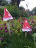 Arranjo de Flores Decorativo de Ferro Popular da Amazon Transfronteiriço, Enfeites de Encaixe para Jardim e Pátio, Itens Divertidos para Jardinagem, Redução de Preço