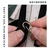 Cremallera de metal extraíble sin herramientas para bolsos, abrigos, ropa, zapatos y botas.