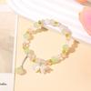 Pulsera Ojo de Gato Mariposa Diseño Nicho Azul Gris Haibao Pulsera de Cristal Luz de Luna Venta al por Mayor Enviar Novia Pareja