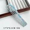 Nuevo Peine para el Cabello de Acetato de 4 mm de Espesor, Peine de Doble Propósito para Peluquería y Uso en Casa, Elegante Peine de Color Carey