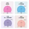 Touca de Natação de Silicone Qilang Atacado Adulto Crianças 50g Impermeável Homens e Mulheres Não Apertada Cabelo Longo Touca de Natação Logo Personalizado