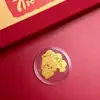 Adesivo de Celular Modelo Novo Ano do Cavalo Ouro Puro 999 com Base Adesiva, Contém 2mg de Ouro, Presente de Ano Novo, Direto da Fábrica