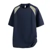 Ropa Casual de Verano para Hombre Estilo Simple Versátil Nuevo Berlin 2025 Control de Precio Manga Corta 75 Camiseta