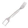 Cortador de Sandía Artifact Acero Inoxidable 304 Fruta Doble Cabeza Corte de Sandía Acero Inoxidable Industria y Comercio Tenedor de Fruta Abridor de Fruta