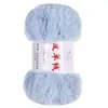 Fio de Lã Peluda Grosso, Fio de Lã de Pelo Longo, Chapéu de Visom de Pelo Longo, Cachecol Tricotado à Mão, Kit de Materiais DIY Feito à Mão