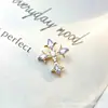 Pendientes de Aro con Cruz de Espina de Aleación de Titanio F136 Titanio G23 Rosca Interna Zirconia Joyería para Perforación de Labio, Lengua