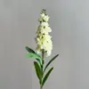 Flores artificiais violetas, jacinto, flores de seda delphinium, materiais de decoração de casamento, flores artificiais de comércio exterior de alta qualidade na Amazon