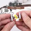 Clips Magnéticos para Cortinas de Estrella y Trébol, Sujetadores Magnéticos Bloqueadores de Luz para Cortinas de Puerta, Fijadores de Huecos, Clips de Cierre Magnético