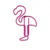 Atacado de Fábrica Clips de Papel Flamingo Clips de Papel Metálico em Formato Animal para Escritório