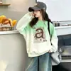 Sudadera para niña para primavera y otoño, ropa infantil elegante, suéter cálido con forro polar para bebé, sudadera de moda para salir