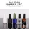 Venta al por mayor en stock 10 ml de esmalte de uñas transparente de alta calidad con pincel esmalte de uñas sello de vidrio primer sub-embotellado