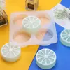 Procesamiento Personalizado de Popular Transfronterizo Molde de Silicona Hecho a Mano para Jabón DIY de 4 Vínculos Molde Nuevo para Jabón Molde para Jabón Molde para Pastel