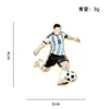 Insignias Metálicas Nuevas Transfronterizas Serie Liga de Fútbol Broches, Accesorios para Bolsos y Ropa, Suministro Directo del Fabricante