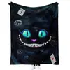 Amazon Comercio Electrónico Transfronterizo Impresión Digital Cómoda, Suave y Cálida Doble Cara Franela Halloween Manta Pequeña Manta