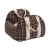 Nido de Coche a Rayas Retro para Mascotas, Completamente Desmontable y Lavable, Soporte Suave, Relleno Completo, Nido de Coche Universal para Mascotas para Todas las Estaciones