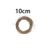 Faça você mesmo Pegador de Sonhos Artesanal Pinha Anel de Rattan Guirlanda de Natal Rattan Escola Jardim de Infância Decorativo Galhos Secos