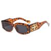 2024 nueva moda europea y americana gafas de sol personalizadas gafas de sol de moda gafas de sol de pasarela foto callejera al por mayor